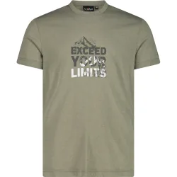 CMP Herren Cotton Print T-Shirt