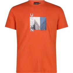 CMP Herren Cotton Print T-Shirt
