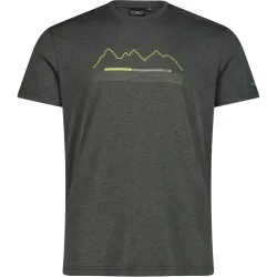 CMP Herren Cotton Print T-Shirt