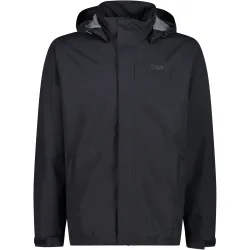 CMP Herren Hoodie Button Rain Jacke