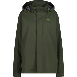 CMP Herren Hoodie Button Rain Jacke