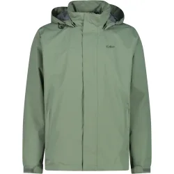 CMP Herren Hoodie Button Rain Jacke