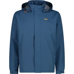 CMP Herren Hoodie Button Rain Jacke