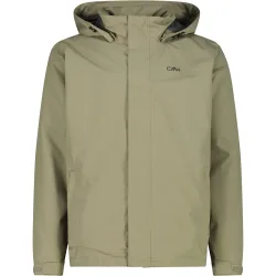 CMP Herren Hoodie Button Rain Jacke