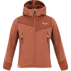 Salewa Kinder Agner Melange Hoodie Jacke