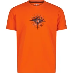 CMP Herren Print Funktions T-Shirt