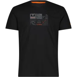 CMP Herren Print Funktions T-Shirt