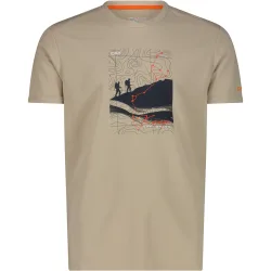 CMP Herren Print Funktions T-Shirt
