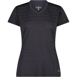 CMP Damen Striped Mesh T-Shirt