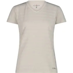 CMP Damen Striped Mesh T-Shirt