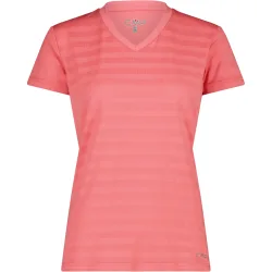 CMP Damen Striped Mesh T-Shirt