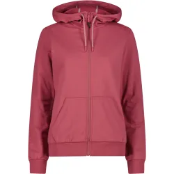 CMP Damen Stretch Fleece Hoodie Jacke