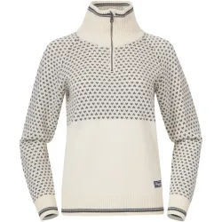 Bergans Damen Alvdal Wool Half Zip Pullover