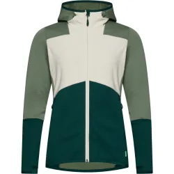 Vaude Damen Monviso Hoodie Grid Fleece Jacke