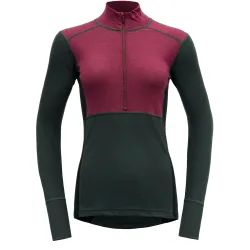 Devold Damen Lauparen Merino 190 Zip Neck Longsleeve