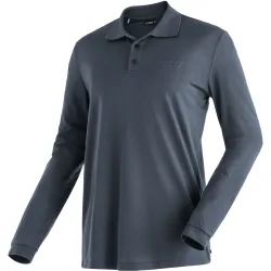 Maier Sports Herren Ulrich Polo Longsleeve