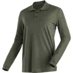 Maier Sports Herren Ulrich Polo Longsleeve