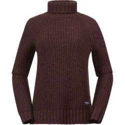 Bergans Damen Nordmarka Merino High Neck Pullover