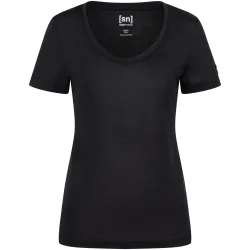 Super.Natural Damen Sierra140 V Neck T-Shirt