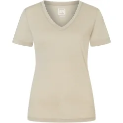 Super.Natural Damen Sierra140 V Neck T-Shirt