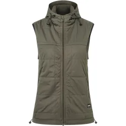 Super.Natural Damen Comfort Hoodie Weste