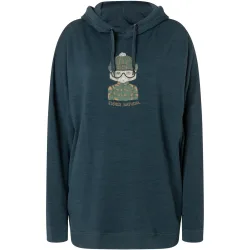 Super.Natural Damen Snow Cat Hoodie