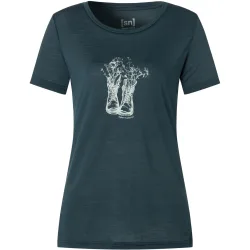 Super.Natural Damen Flower Boots T-Shirt