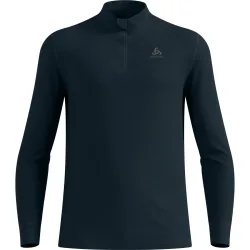 Odlo Herren Merino 200 Turtle Neck Zip Longsleeve