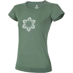 Ocun Damen Classic Organic Flower T-Shirt