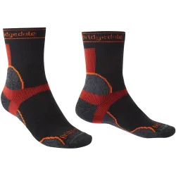 Bridgedale Herren Trail Run Midweight T2 Merino Crew Socken