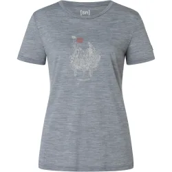 Super.Natural Damen Flowerhands T-Shirt