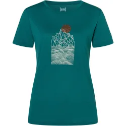 Super.Natural Damen Preikestolen Cliffs T-Shirt