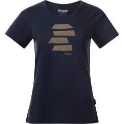 Bergans Damen Rabot Mount Wool T-Shirt