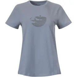 Bergans Damen Nordmarka Organic Cotton Print T-Shirt