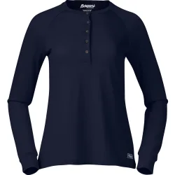 Bergans Damen Lysebu Wool Henley Longsleeve