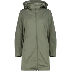 CMP Damen Light Softshell Hoodie Parka