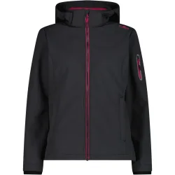 CMP Damen Softshell Hoodie Jacke
