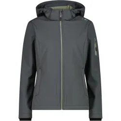 CMP Damen Softshell Hoodie Jacke
