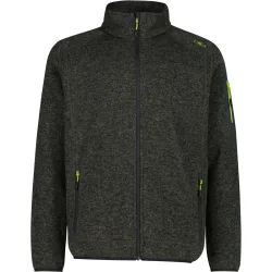 CMP Herren Strick Fleece Jacke