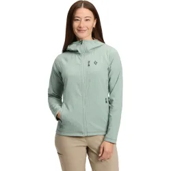 Black Diamond Damen Coefficient Storm Hoodie Jacke