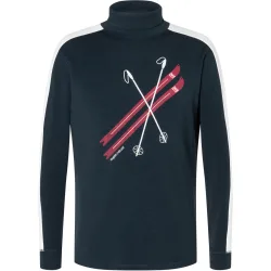 Super.Natural Herren Kryssede Ski Roll Neck Longsleeve