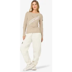 Super.Natural Damen Kryssede Ski Longsleeve