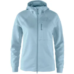 Fjällräven Damen Abisko Grid Fleece Hoodie Jacke