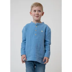 Bavarian Caps Kinder Edelweiß Hemd