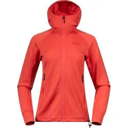 Bergans Damen Rabot Merino Tech Hoodie Jacke