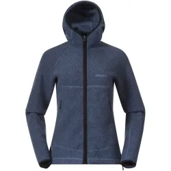 Bergans Damen Vaagaa Merino Terry Hoodie Jacke