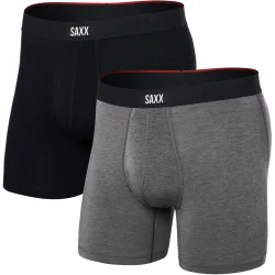Saxx Underwear Herren Vibe Xtra Fly 2er Pack Boxer
