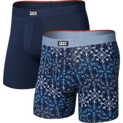 Saxx Underwear Herren Vibe Xtra Fly 2er Pack Boxer