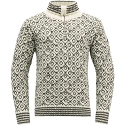Devold Svalbard Wool Zip Neck Pullover