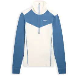 Bergans Damen Inner:Dual Merino Half Zip Longsleeve